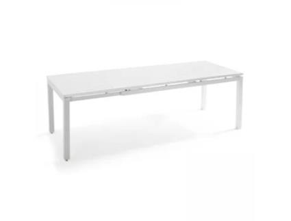 Mesa de Jardim Extensível Retangular (180/240 x 90 x 76 cm) em Alumínio