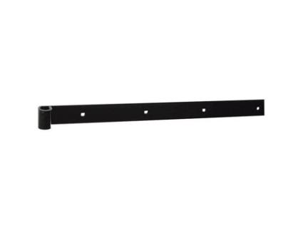 Dobradiça Quadrada 16 40x5 L800mm Preta Afbat