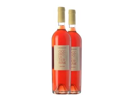 Vinho rosé CARAVAGLIO Occhio di Terra Rosso non Rosso Salina Jovem (0.75 L - 2 Unidades)
