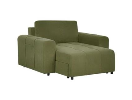 Chaise Longue Beliani Innvik De Poliéster Verde 140x148x90