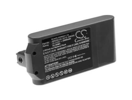 Bateria Vhbw Compatível Com Aspirador Dyson Cyclone V10, V10, V10 Absolute, V10 Animal, Robô Doméstico (2500mah, 25,2v,