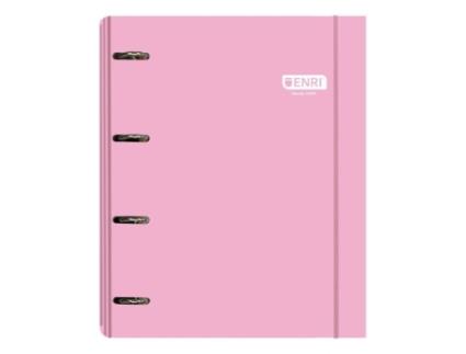 Livro Carpebloc A4 4 Anillas 35mm Recambio 100 Hojas 80 G. 5 Colores De Banda Color Rosa Enri De Desconocido (espanhol)