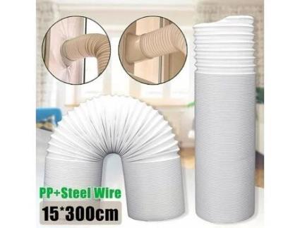 Mangueira de exaustão flexível XiaoLD-300x15cm para ar condicionado GOTOTOP