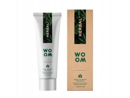 Pasta De Dentes Woom Herbal Com Extrato De Ervas, 75ml