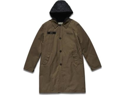 Casaco Básico HALO Military Coat Poliéster Homem (Tamanho: M - Castanho)