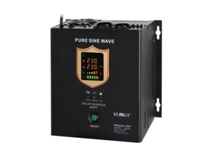 Inversor solar de parede Kemot Prosolar 1000 (12v 230v 1000va/700w)