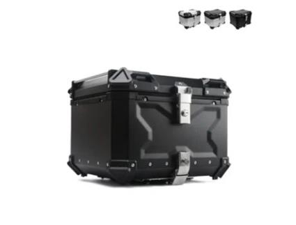 Top Case Moto Scooter 46 Litros Traseiro Em Alumínio Universal Maverick M Swordfish