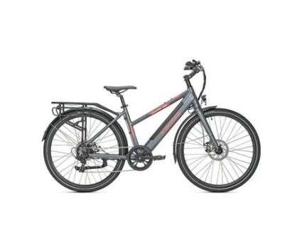 Viva St Lightweight City Step Thru E Bike 250w 14ah 60km Cinza Jobobike