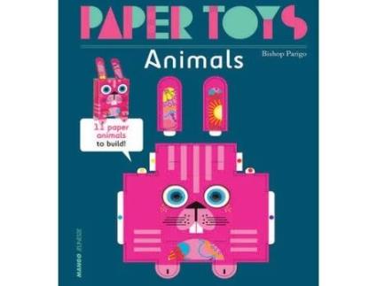 Livro Paper Toys - Animals de Bishop Parigo (Inglês)