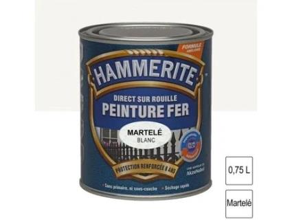 Tinta De Ferro Martelado Hammerite 0,75 L Branca Julien