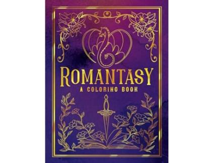 Livro Romantasy Coloring Book De Dover Publications (inglês)