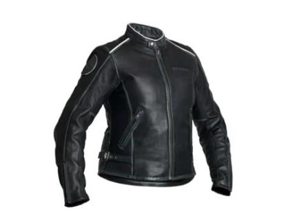 Casaco de Mulher HALVARSSONS Nyvall Pele Preto (44)