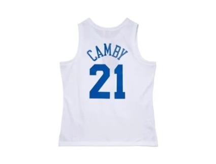 Camisola de Homem MITCHELL & NESS Swingman Toronto Raptors Marcus Branco (M)