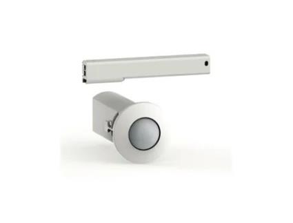 Mini Detector De Movimento Pir 360º Embutido No Teto Ip40 3,8x8,5x8cm Cor Branca Dinuy (2000w 1000lm 230v)