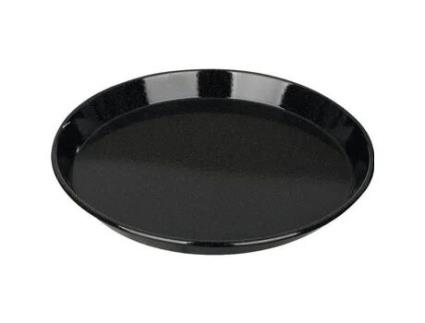 Prato Para Torta Esmaltado Preto Kochstar 32 Cm
