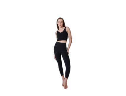Leggins de Mulher ONAMASTE Mantra Preto (S/M)