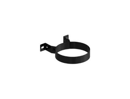 Abraçadeira De Parede Para Tubo De Fogão Lacado Preto 150 Parafusos Exojo
