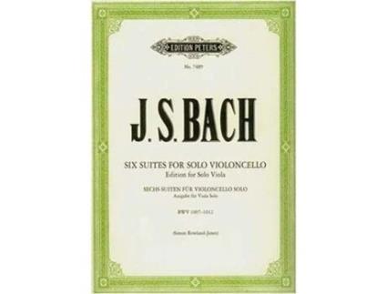 Livro 6 Suites For Solo Violoncello Bwv1007-1012 De Johann Sebasti Bach (inglês)