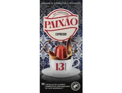 Cápsulas de Café Espresso Int 13  emb. 10 un