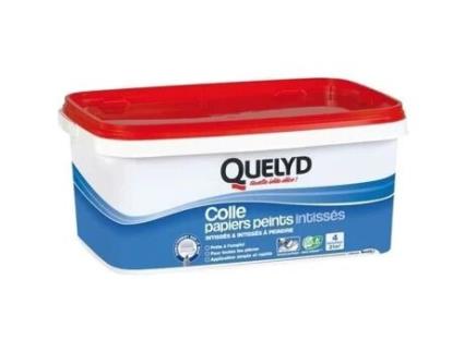 Cola Para Papéis Não Tecidos Quelyd Balde De 3 Kg Pronto Para Usar Aplicação Em Parede Não Tecidos Para Pintar