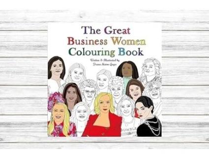 Livro The Great Business Women Colouring Book De Diana Matos Gagic (inglês)