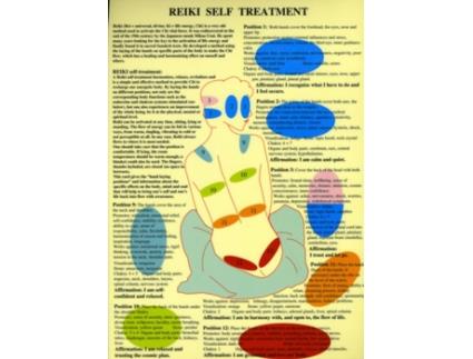 Livro Reiki Self Treatments -- A4 De Jan Van Baarle (inglês)