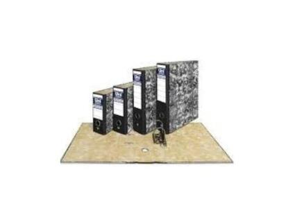 Livro C/12 Caja Archivador De Palanca 1/4 Novoclas Negro De Desconocido (espanhol)