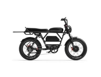 Bicicleta Elétrica 45Ah Bateria Elétrica 26 Polegadas Pneu Gordo E-Bike BENFUTO Lankeleisi X-Black-Knight 2 × 1000W Motores Duplos