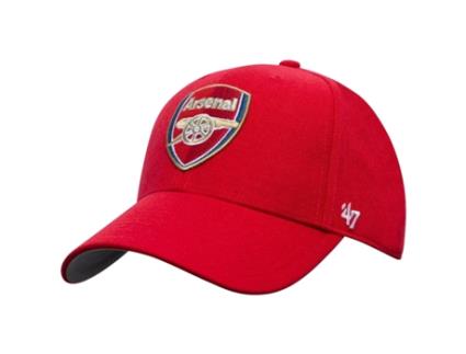 Boné De Homem 47 Brand Arsenal Fc Mvp Epl Rda One Algodão Vermelho (tamanho Único)