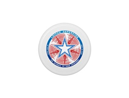 Ultimate Aerodynamic Frisbee 175g Versátil Ultra Lightweight Branco De Faugères