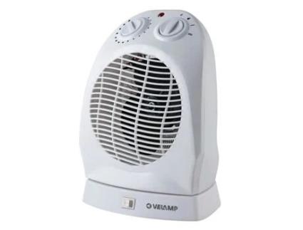 Velamp 2kw Aquecedor de ventilador Rotação automática Anti-superaquecimento e segurança anti-fadiga