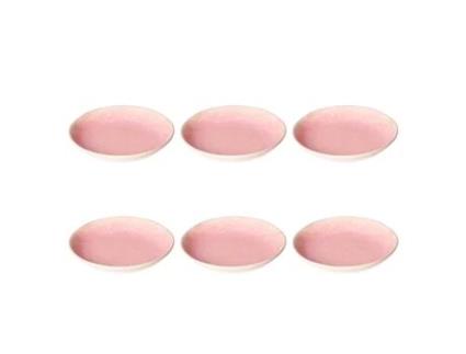 Rosetulipani Concerto Fuse Rosa Conjunto de 6 Pratos de Sopa 21 Cm Rop