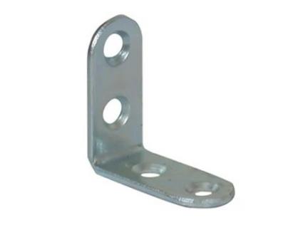 Suporte Para Cadeira Cabeças Redondas 15x2 L.60mm Zincado Branco Afbat