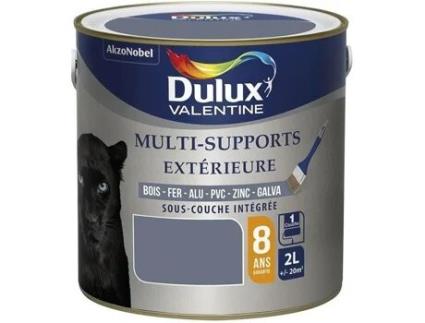Tinta Valentine Multisuporte Para Exterior 2l Dulux Valentine Cetim Acrílico Carpintaria