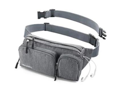 Bolsa De Cintura Unissexo Prime Product Shop Olsa Olimpiafit Roxa Viagem Praia Espaço Nylon Cinzento