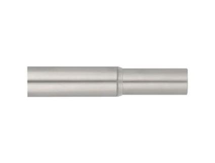 Barra De Vestir Mobois Ø 25 22 Cm Extensível 120 200 Cm Cromo