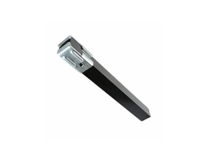 Perna De Estrado Preto 35x35mm 35cm Stoker