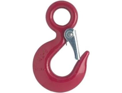 Fecho De Gancho Para Levantamento De Olhal 1000kg Aço C40 Ø23mm Uc1 Chapuis