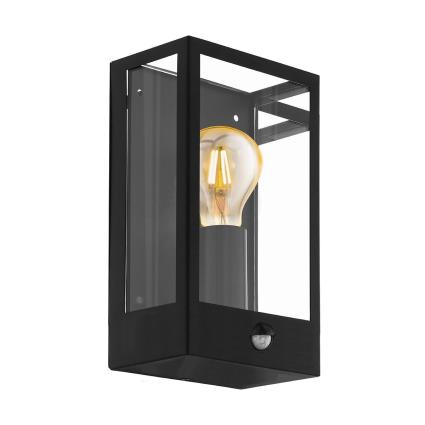Aplique de exterior ALAMONTE Preto, da 