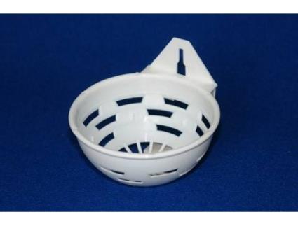 Casa para Aves  Sem Grapos (Branco - 12cm - Plástico)