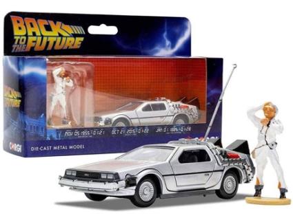 Figura De Ação   Molo Back to the Future loreand e Doc Brown