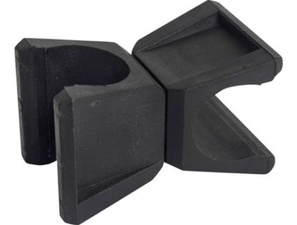 Barreira de Treino  Clips (Preto - PVC - Tamanho Único)