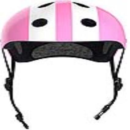 Capacete Infantil Moltó Cor de Rosa Branco 48-53 cm