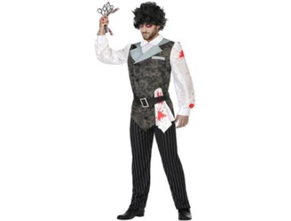 Fato de Homem  Cabeleireiro Sangrento (Tam: M/L)