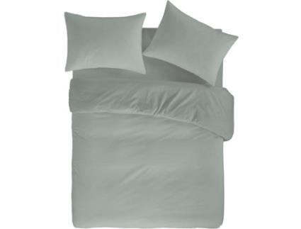 Capa de Edredão  Pure (Verde - 240x220 cm - Algodão)