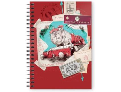 Caderno   Hogwarts Express Harry Potte A5  (Harry Potter)