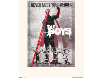 Poster  P30X40CM0402 The Boys Never Meet Your Heroes (30 x 40 cm)