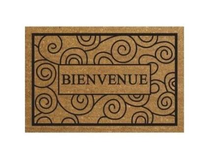 Tapete De Coco De Boas Vindas 40x60 Cm Idmat