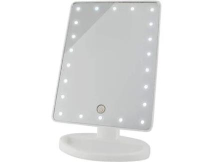 Espelho de Maquilhagem com Luz Led. Inclinação de 180º. Bateria Ou Toque Usb SOULIMA