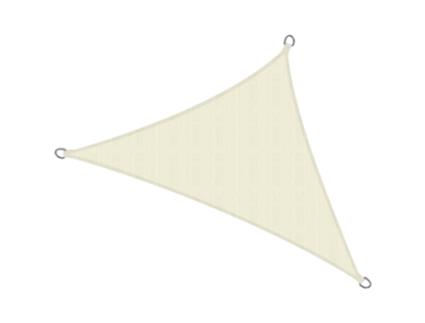 Toldo Solvision Hs9 500X500X700Cm Triangular Creme Hdpe SOL ROYAL